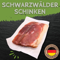 Schwarzwälder Schinken 130g geschnitten Räucherschinken für Brotzeit vom Schwein