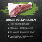 Vespersalami 200g Salami am Stück Rindfleisch + Schweinefleisch geräuchert
