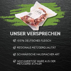 Rauchfleisch geschnitten Schweinefleisch 250g Rauchfleischwürfel vom Schwein