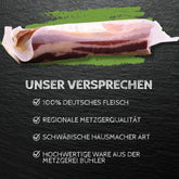 Original Schwarzwälder Bauchspeck 400g Stück Vesperscheibe geraucht und gepökelt