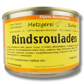 Rindsrouladen in kräftiger Sauce 400-800g Fertiggericht aus der Metzgerei
