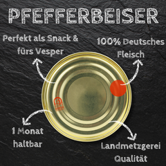 220g Pfefferbeiser perfekt fürs Vesper & als Snack | Metzgerei Bühler