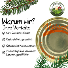 ️ 210g Scharfe Pepperoni Gerauchte Bratwürste fürs Vesper | Metzgerei Bühler