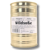 Hausgemachte Wildsoße Fleischbrühe Wildsauce 400g Fertiggericht Soße in der Dose
