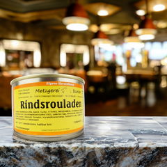 Rindsrouladen in kräftiger Sauce 400-800g Fertiggericht aus der Metzgerei