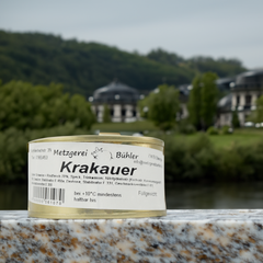 Krakauer in der Dose Dosenwurst 120g Wurstkonserve | Metzgerei Bühler