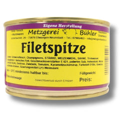 Filetspitzen in Champignon Sahne Sauce Hausmacher Fertiggericht 400g, 800g