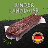 Rinder Landjäger 2 Paar 200g knackige Rohwurst Rauchwurst Minisalami Proviant