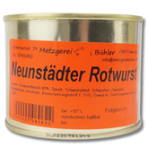 ️Schwäbische Neunstädter Rotwurst Dosenwurst - Wurstkonserve |Metzgerei Bühler
