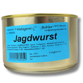 Deftige Jagdwurst Dosenwurst 120g-400g - Wurstkonserve | Metzgerei Bühler