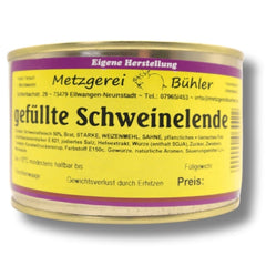 Gefüllte Schweinelende Fertiggericht in der Dose 400g, 800g Fleischkonserve