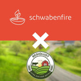 Schwabenfire Paraffin Wachs Nachfüllset 1kg Kerzenwachs Wachs für Kerzen selber zu Machen geruchsneutrales Kerzenwachs zum Gießen