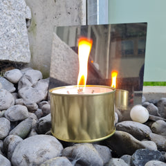 Schwabenfire Outdoorkerze in der Dose KERZABIX mit spezial Docht Campingkerze Outdoor kerze Kerzendeko geburtstagsgeschenk Handgemacht