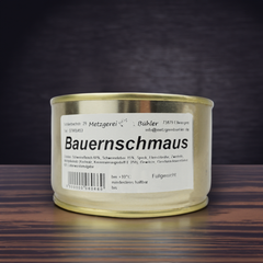 Deftiger Bauernschmaus Dosenwurst 200 - 300g Wurstkonserve | Metzgerei Bühler