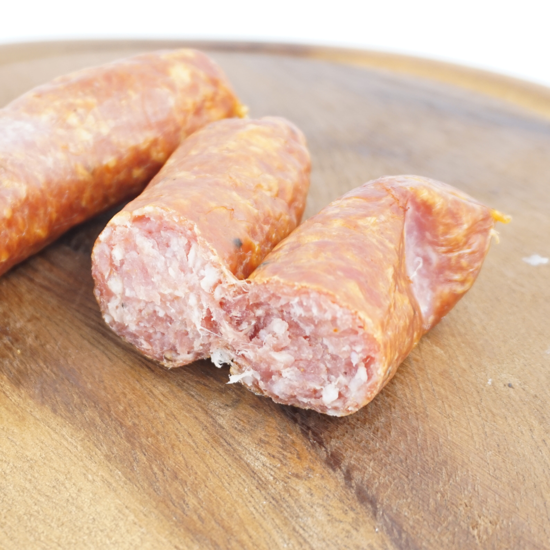 270g Gerauchte Schinkenknacker perfekt fürs Vesper | Metzgerei Bühler