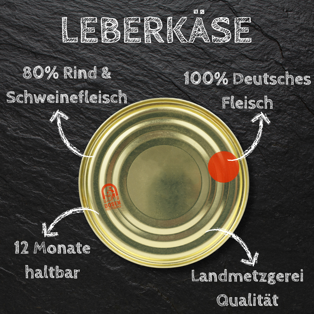 Leberkäse / Fleischkäse Dosenwurst 120g-390g Wurstkonserve | Metzgerei Bühler