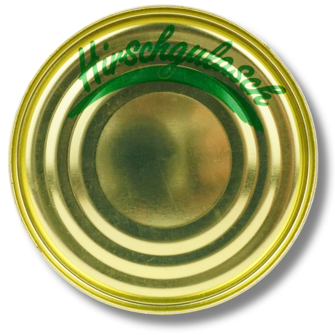 Hirschgulasch in deftiger Jagdsauce Fertiggericht direkt aus der Metzgerei 400g