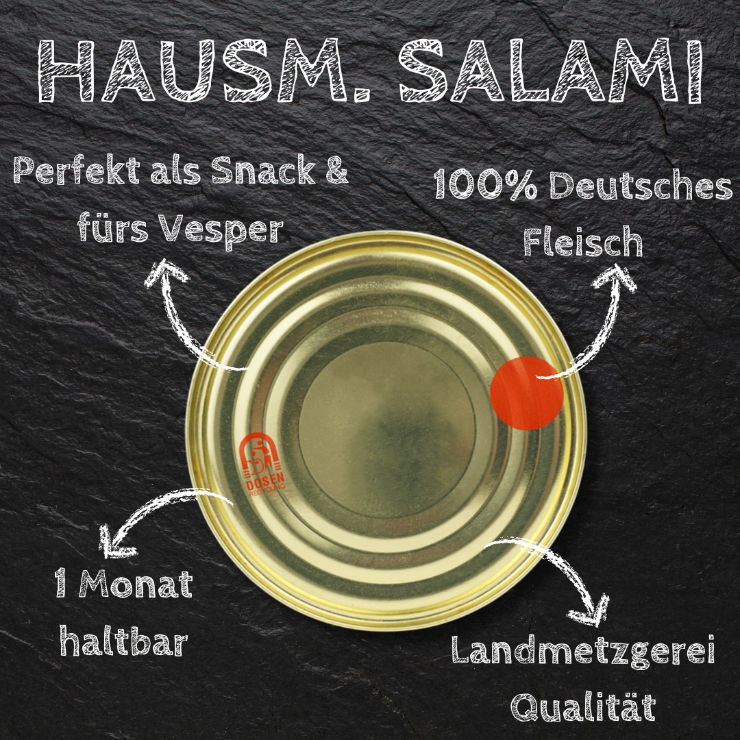 130g Hausmacher Salami perfekt fürs Vesper & als Snack | Metzgerei Bühler