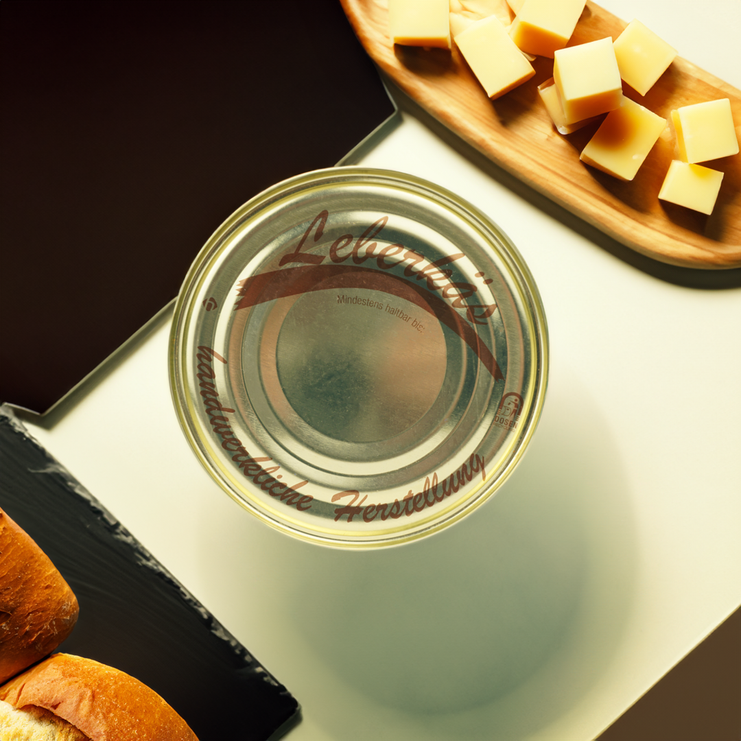 Zwiebel Leberkäse / Zwiebel Fleischkäse 200g - 390g Dosenwurst Wurstkonserve