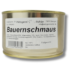 Deftiger Bauernschmaus Dosenwurst 200 - 300g Wurstkonserve | Metzgerei Bühler