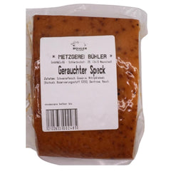 Durchwachsener Speck Geräucherter am Stück, Frühstücksspeck vom Schwein 300g