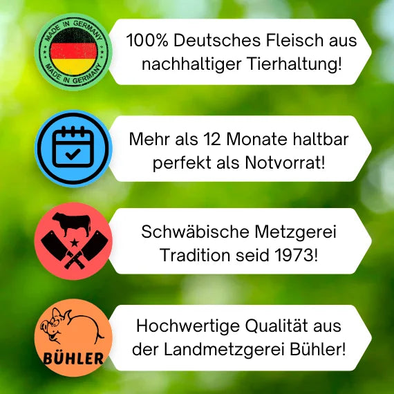 RegioLust Logo Jan Kopf Michael Kurz Metzgerei Bühler Neunstadt Dosenwurst Wurstdosen Fertiggerichte Bühler Metzgerei Bühler Angebote Metzgerei Bühler Onlineshop RegioLust onlineshop Wurstdosen kaufen Wurstkonserven
